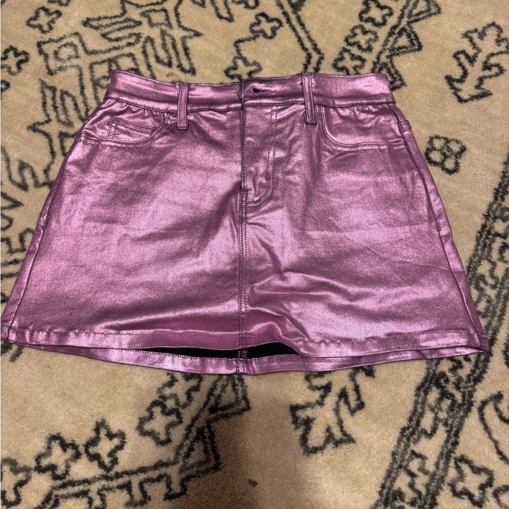 Gianni Bini Shimmering Lavender Skirt